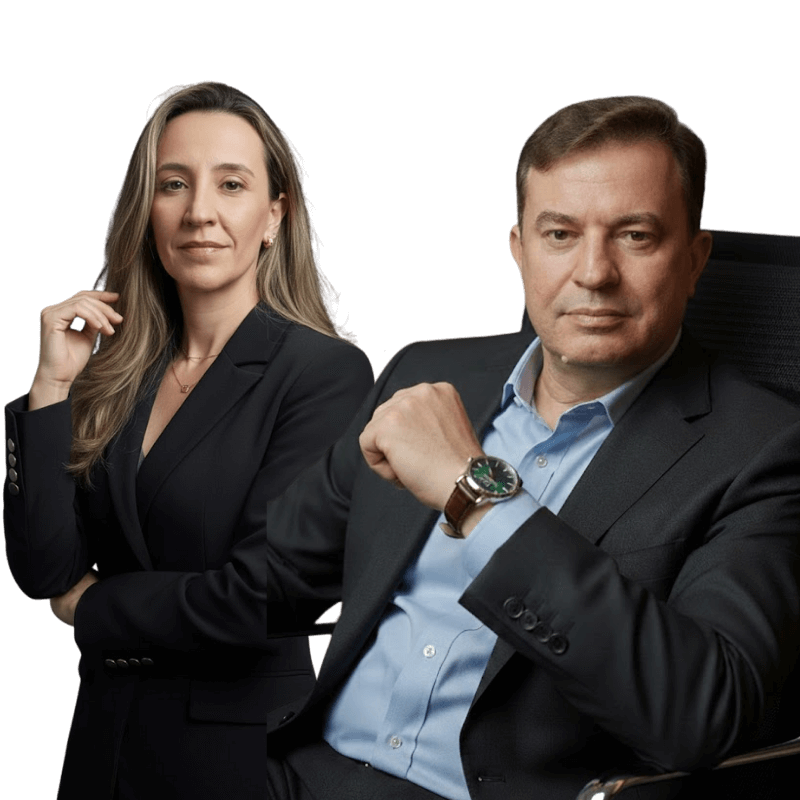 Dr. Gustavo Guimaraes e Dra. Viviane Oliveira - Advogados trabalhistas